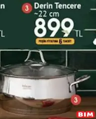 HİSAR OPTİMA DERİN TENCERE 22 CM